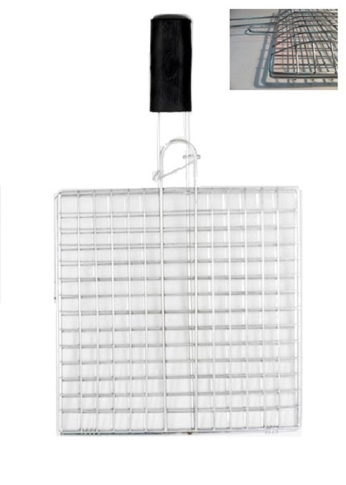 Chicken Double Grilling Basket 30x30 cm -Lucks
