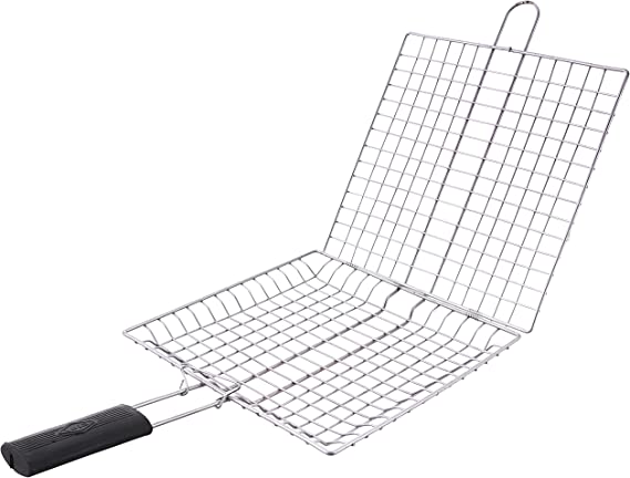 Meat Double Grilling Basket 30x40 cm - Lucks