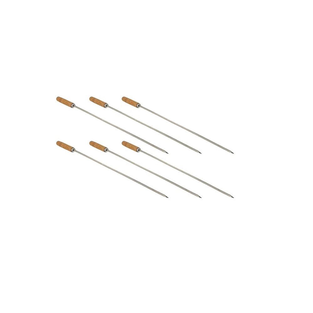 Vota Grills Heavy-Duty BBQ Grilling Bar Set – 6 Piece Skewers