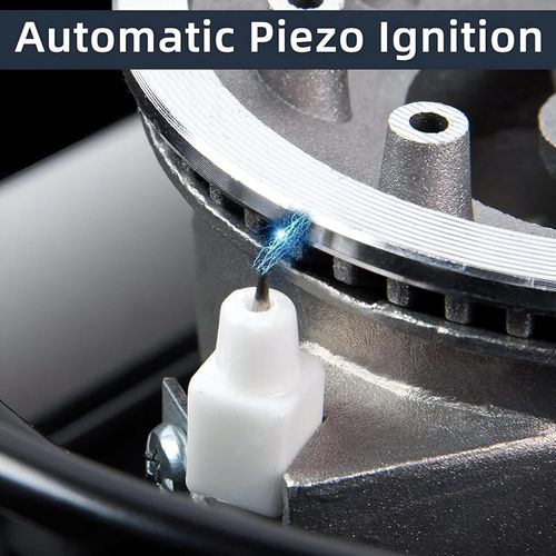 Portable Butane Camping Stove – 2,200W Single Burner with Piezo Ignition
