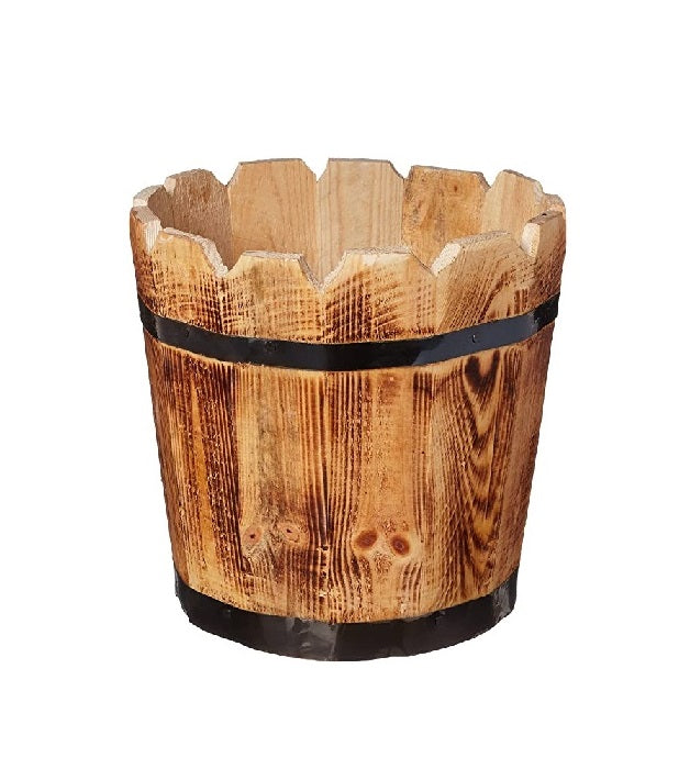Wood Planting Pot Size M