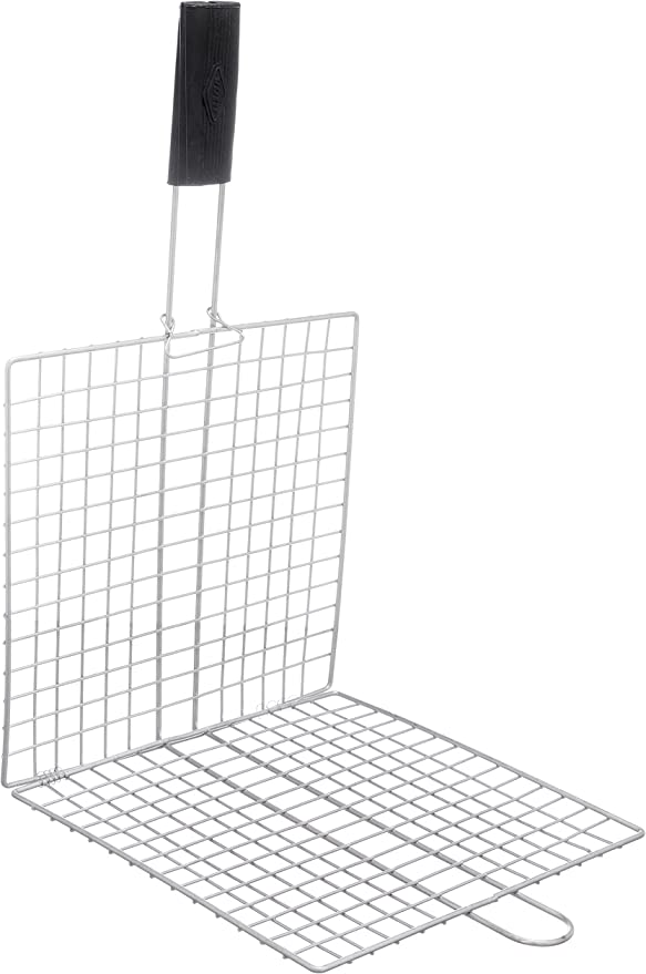 Meat Double Grilling Basket 30x30 cm - Lucks