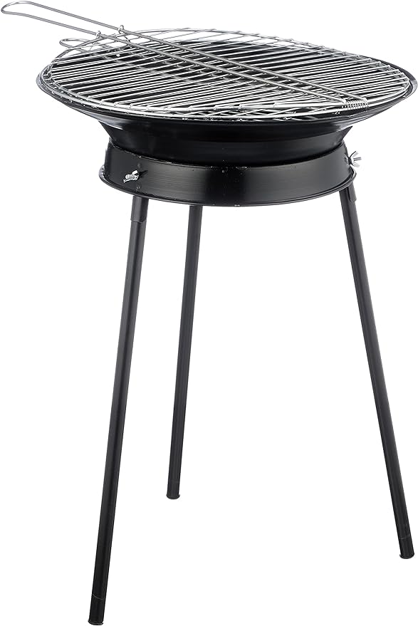 Round Campping Grill With Stand