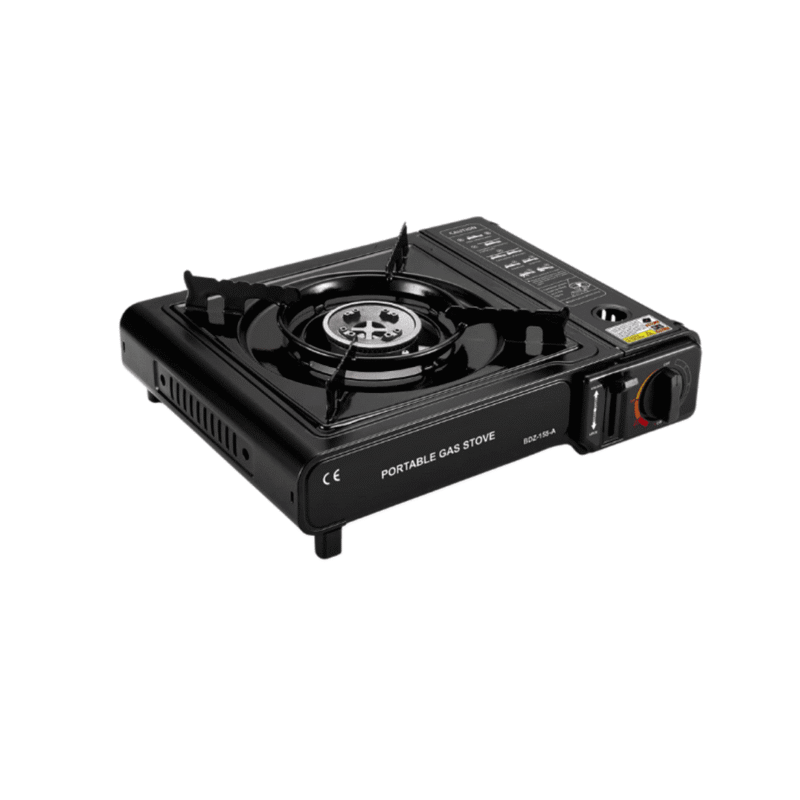 Portable Butane Camping Stove – 2,200W Single Burner with Piezo Ignition