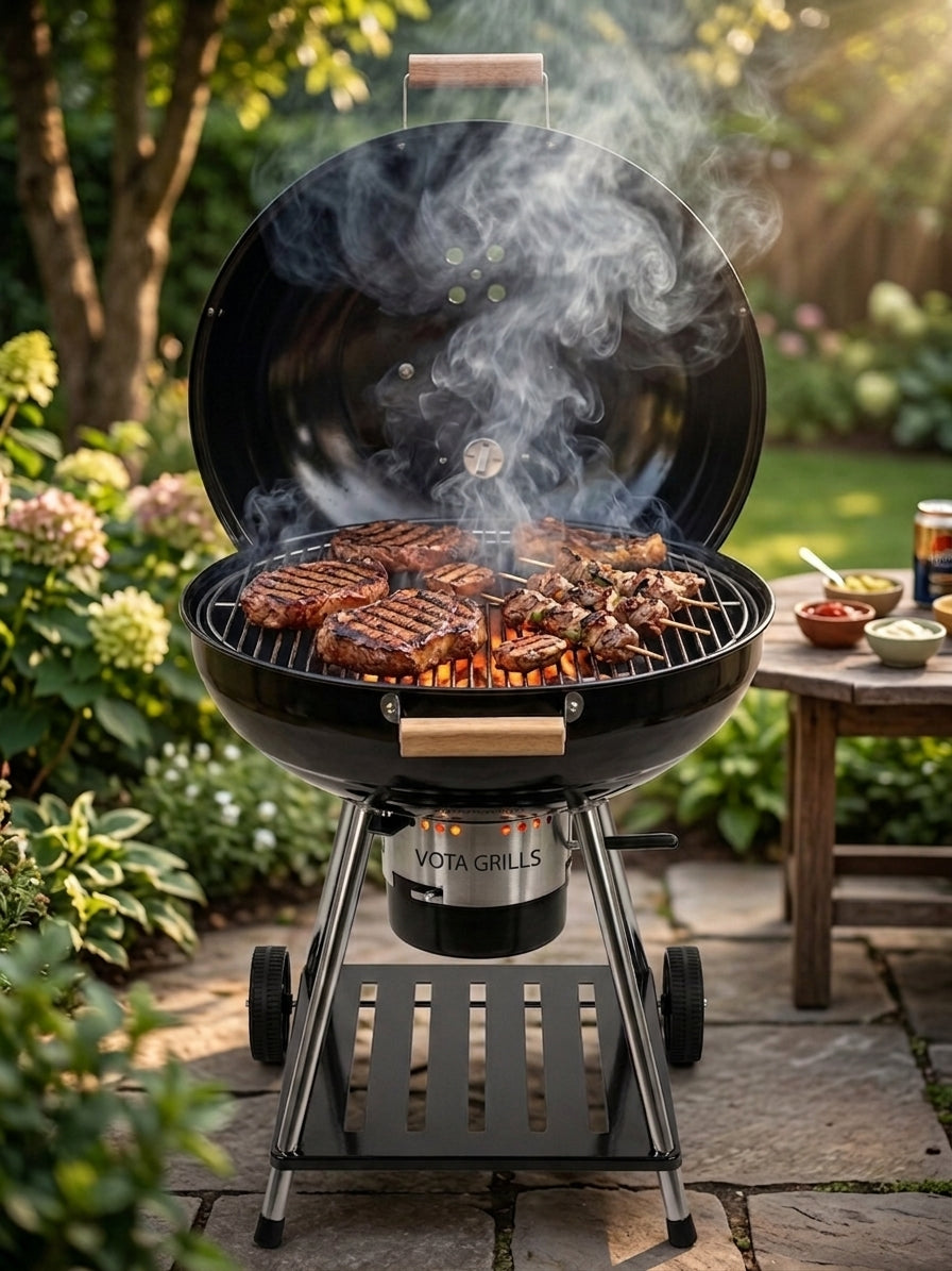 Professional Ceramic Charcoal Grill & Smoker - Comfort Edition - 1 year warranty