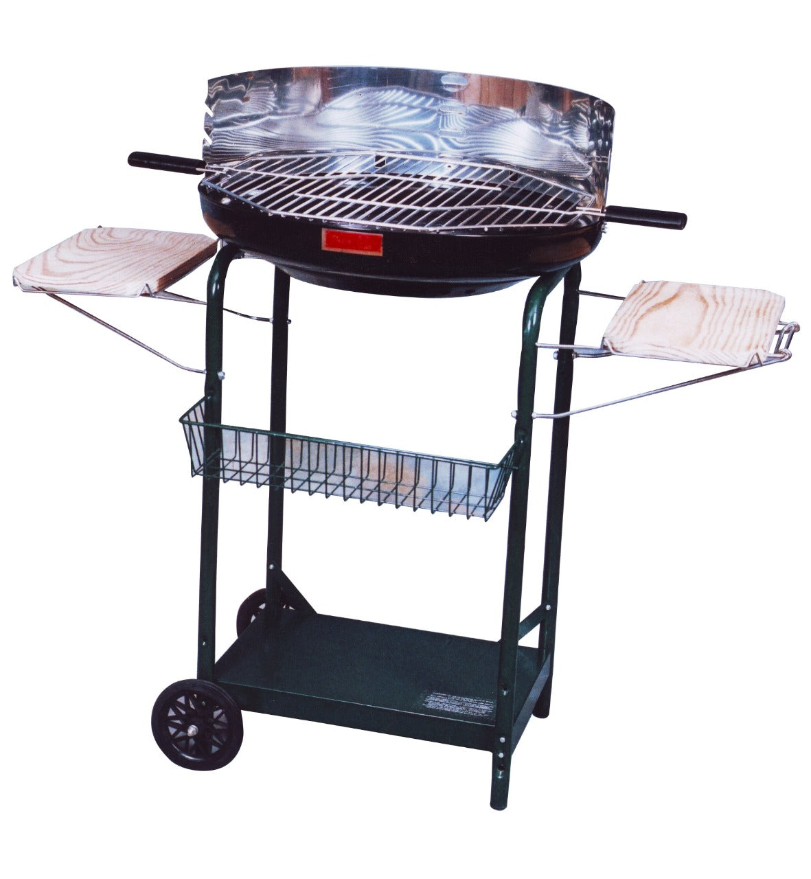 Round Grill Station With Storage Area