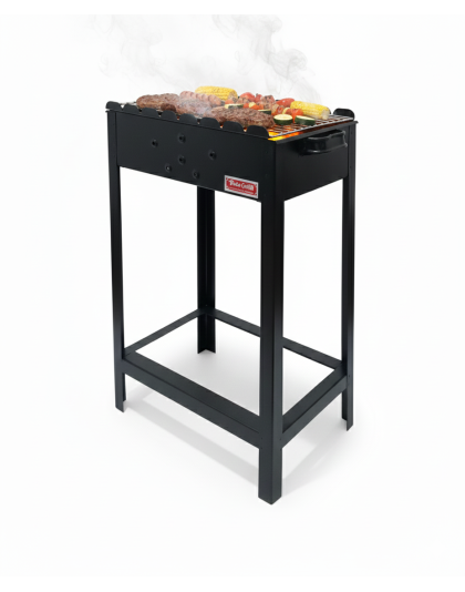 Charcoal Grill Stand - Seamless Welded Design (30x40 cm) - Vota Grills
