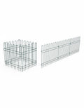 Premium Metal Garden Fence Set (Set of 4 Panels)