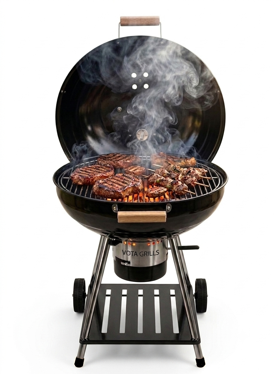 Professional Ceramic Charcoal Grill & Smoker - Comfort Edition - 1 year warranty