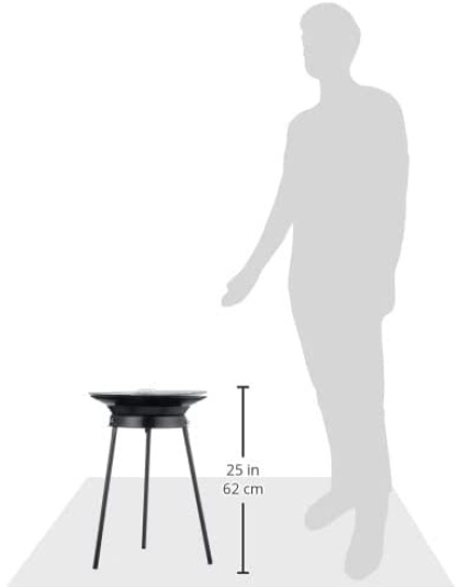 Round Camping Grill - holder included