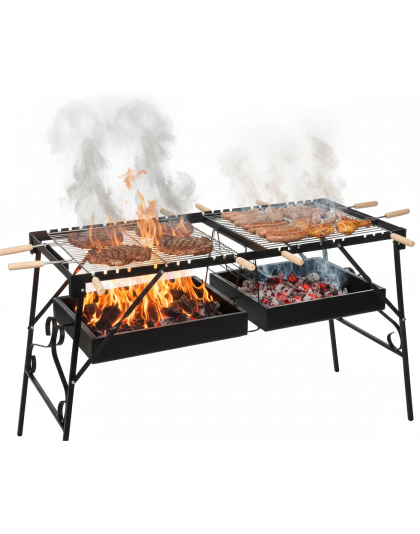 Rustic Garden Grill / Double Grill - L