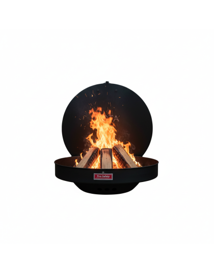 Wall Mounted Charcoal Grill &amp; Firepit - The Space-Saving Range