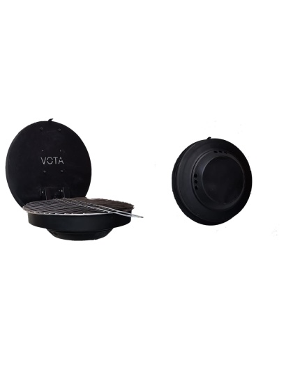 Wall Mounted Charcoal Grill &amp; Firepit - The Space-Saving Range