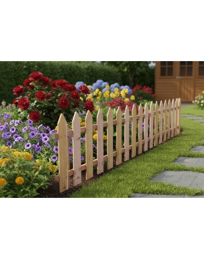 Wood Garden Fence 100 x 60 cm