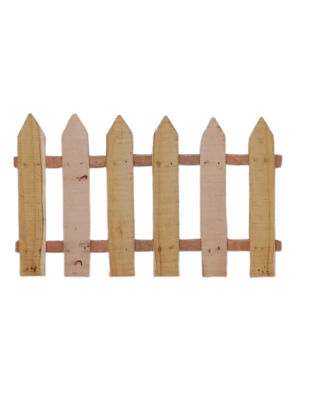 Wood Garden Fence 100 Cm x 60 CM