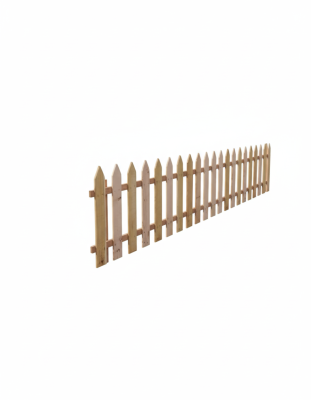 Wood Garden Fence 100 x 60 cm
