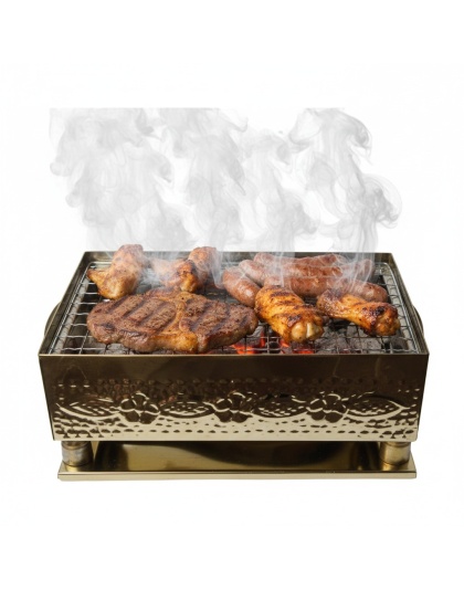 Decorative Table Grill With tray شوايه ترابيزه ديكوريه