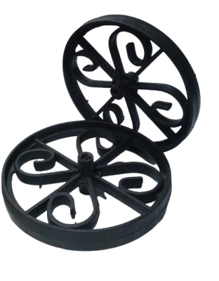 Rustic Garden Grill - Wheels (Spare Parts)