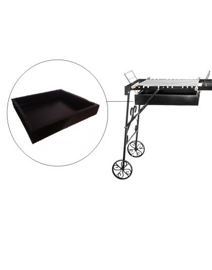 Rustic Garden Grill - Charcoal Box old style (Spare part)