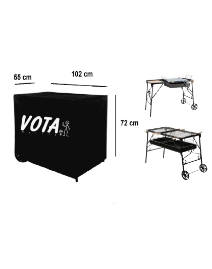 Rustic Garden Grill Cover Size L