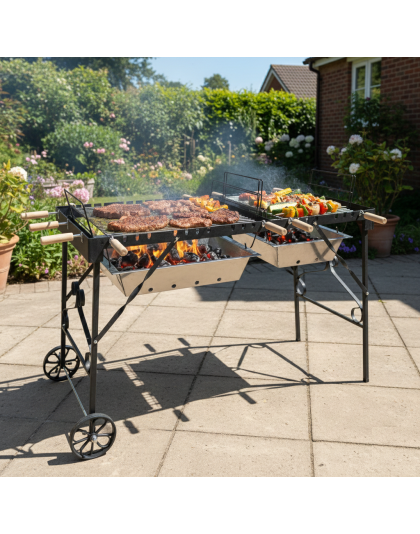 Rustic Garden Grill / Double Grill (€RO Dynamic) Easy Grill Edition